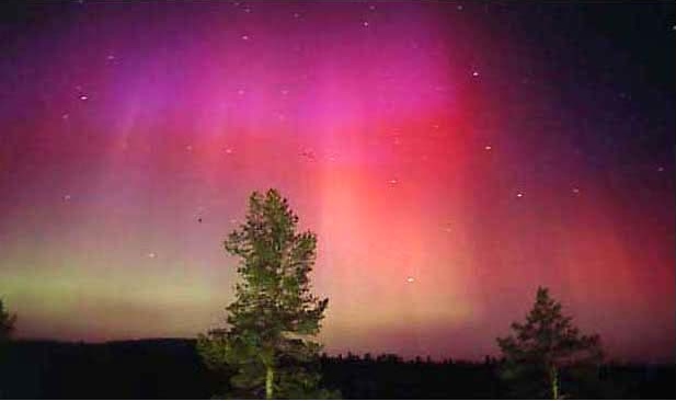 red aurora
